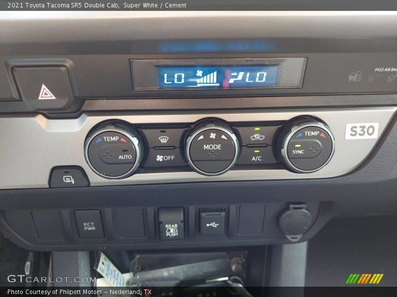 Super White / Cement 2021 Toyota Tacoma SR5 Double Cab