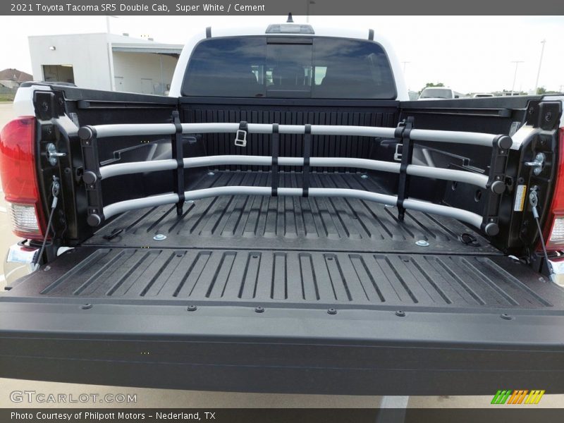 Super White / Cement 2021 Toyota Tacoma SR5 Double Cab