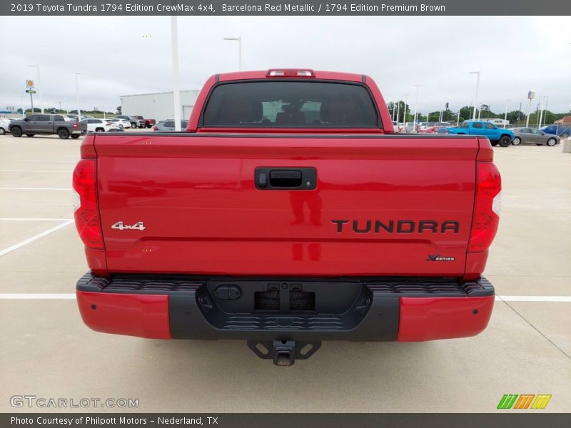 Barcelona Red Metallic / 1794 Edition Premium Brown 2019 Toyota Tundra 1794 Edition CrewMax 4x4