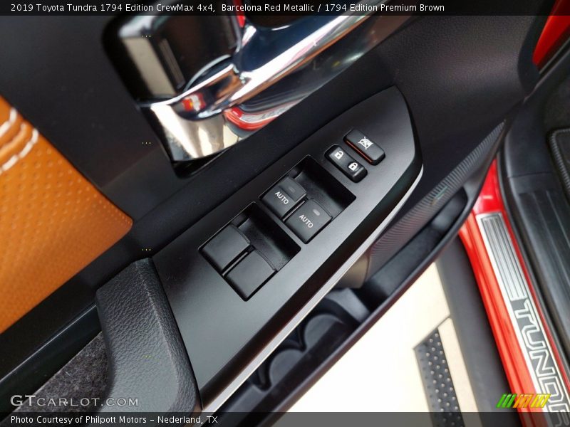 Barcelona Red Metallic / 1794 Edition Premium Brown 2019 Toyota Tundra 1794 Edition CrewMax 4x4