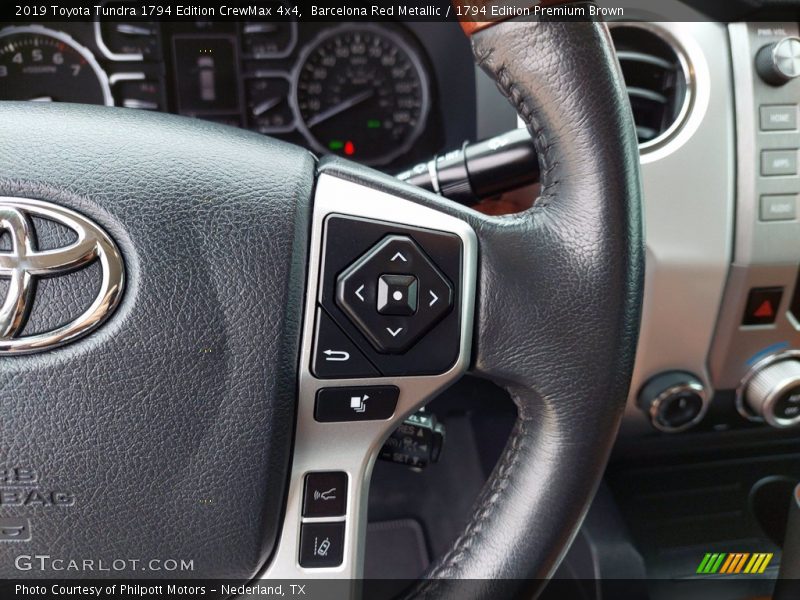  2019 Tundra 1794 Edition CrewMax 4x4 Steering Wheel