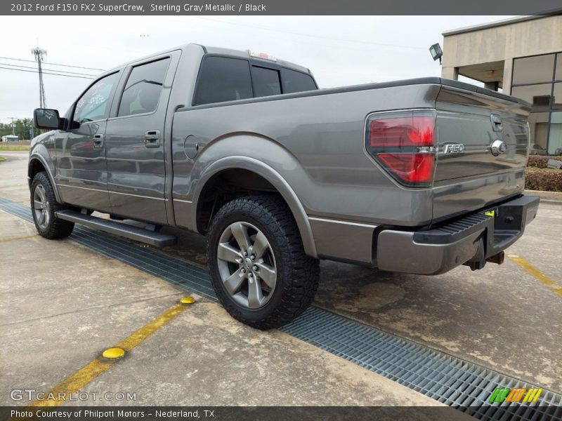 Sterling Gray Metallic / Black 2012 Ford F150 FX2 SuperCrew