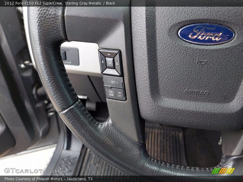 Sterling Gray Metallic / Black 2012 Ford F150 FX2 SuperCrew