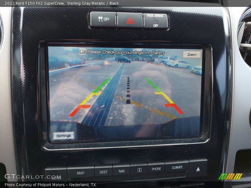 Sterling Gray Metallic / Black 2012 Ford F150 FX2 SuperCrew
