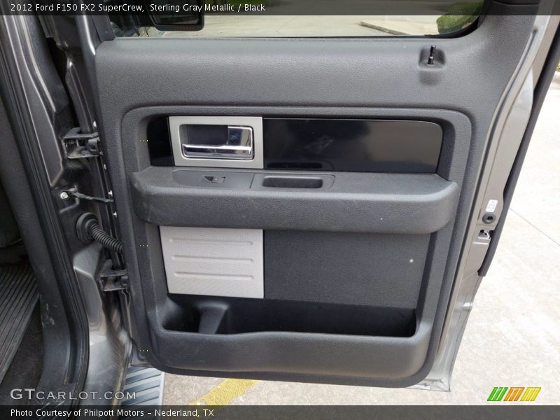 Sterling Gray Metallic / Black 2012 Ford F150 FX2 SuperCrew