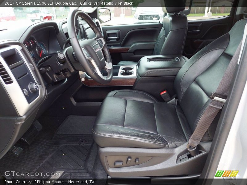  2017 Sierra 1500 SLT Double Cab Jet Black Interior