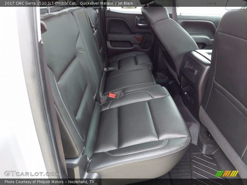 Rear Seat of 2017 Sierra 1500 SLT Double Cab