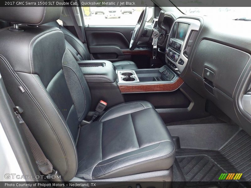 Front Seat of 2017 Sierra 1500 SLT Double Cab