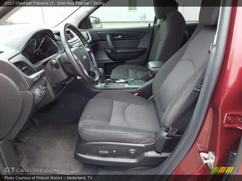 Siren Red Tintcoat / Ebony 2017 Chevrolet Traverse LT