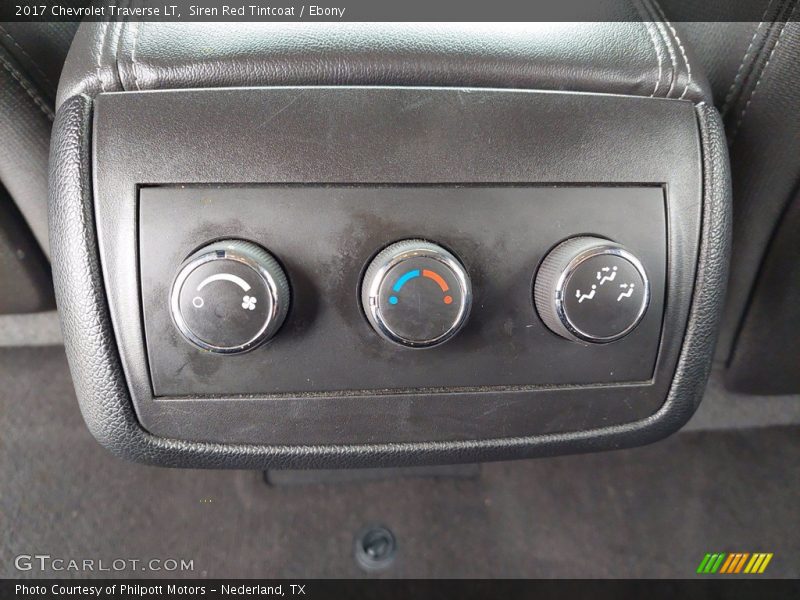 Siren Red Tintcoat / Ebony 2017 Chevrolet Traverse LT