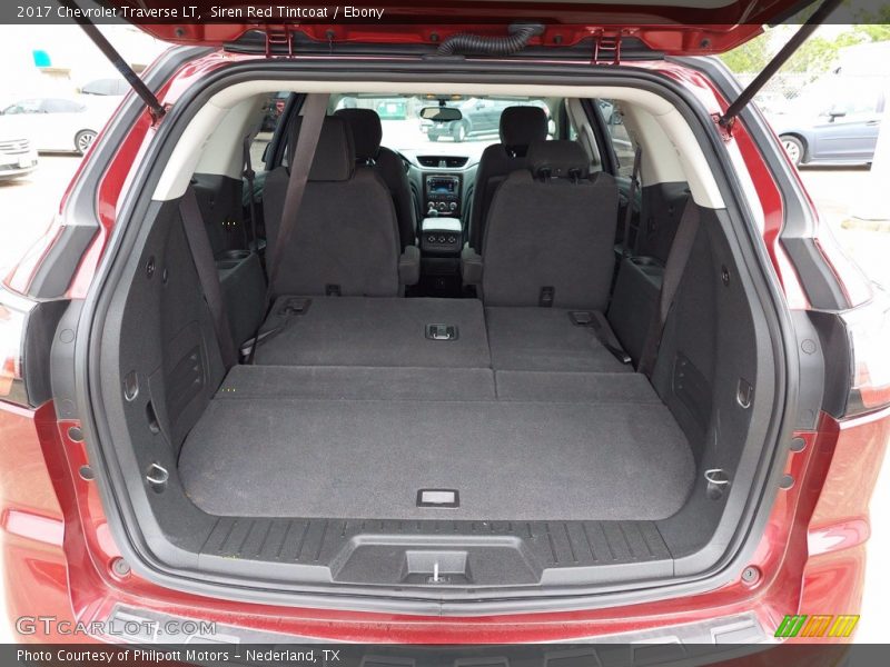 Siren Red Tintcoat / Ebony 2017 Chevrolet Traverse LT