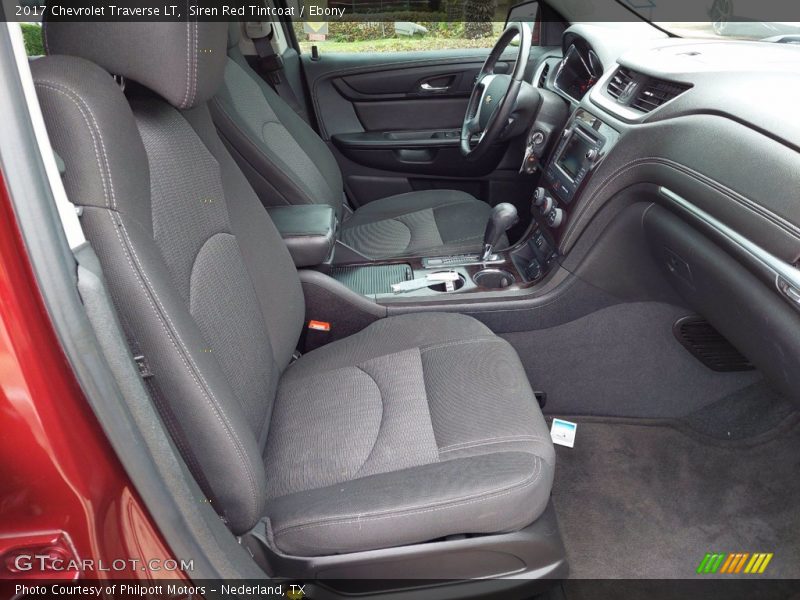 Siren Red Tintcoat / Ebony 2017 Chevrolet Traverse LT
