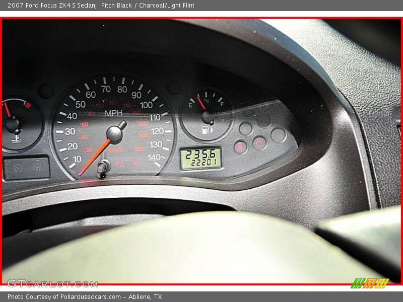 Pitch Black / Charcoal/Light Flint 2007 Ford Focus ZX4 S Sedan