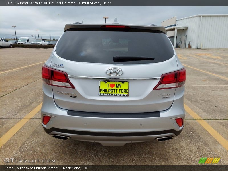 Circuit Silver / Beige 2019 Hyundai Santa Fe XL Limited Ultimate