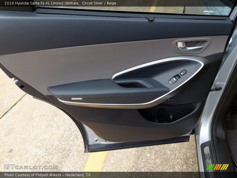 Circuit Silver / Beige 2019 Hyundai Santa Fe XL Limited Ultimate