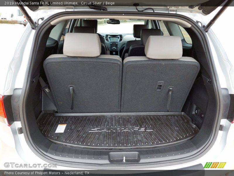  2019 Santa Fe XL Limited Ultimate Trunk