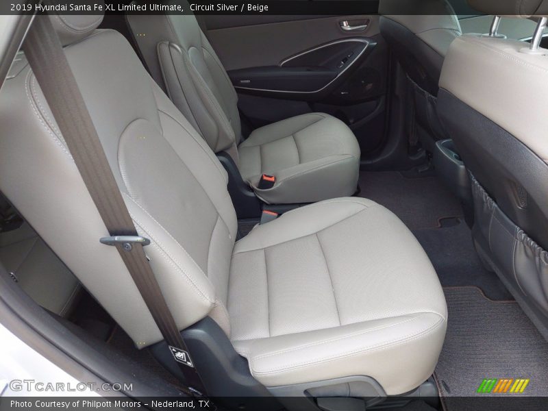 Rear Seat of 2019 Santa Fe XL Limited Ultimate