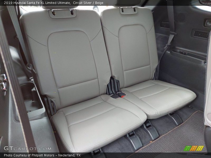 Rear Seat of 2019 Santa Fe XL Limited Ultimate