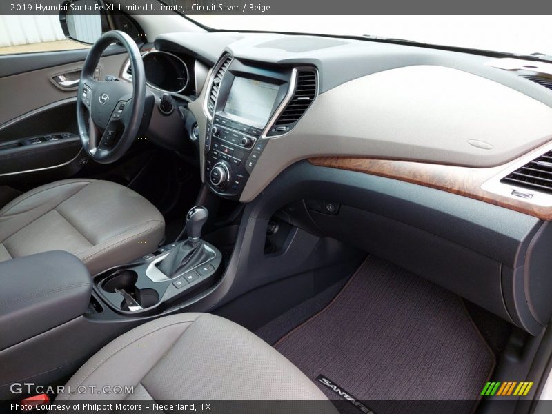 Circuit Silver / Beige 2019 Hyundai Santa Fe XL Limited Ultimate