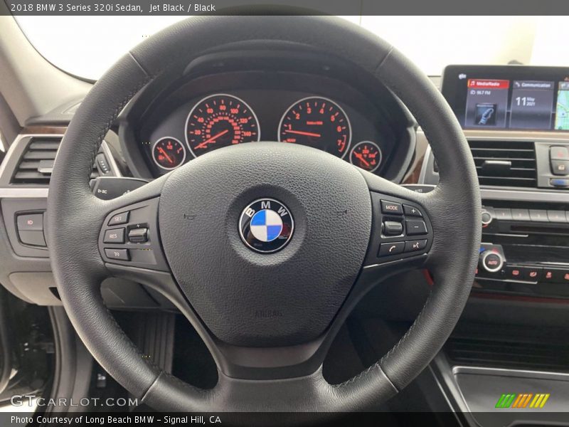 Jet Black / Black 2018 BMW 3 Series 320i Sedan
