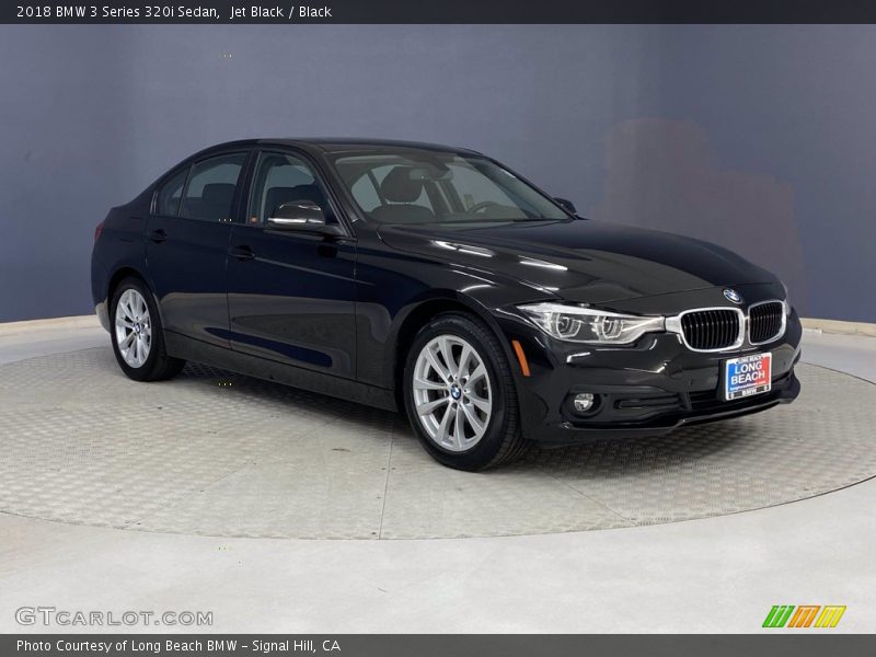 Jet Black / Black 2018 BMW 3 Series 320i Sedan
