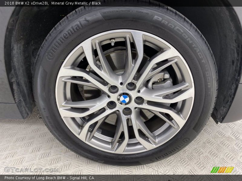 Mineral Grey Metallic / Black 2018 BMW X2 xDrive28i
