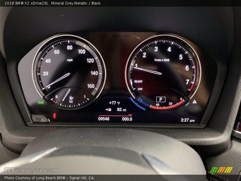 Mineral Grey Metallic / Black 2018 BMW X2 xDrive28i