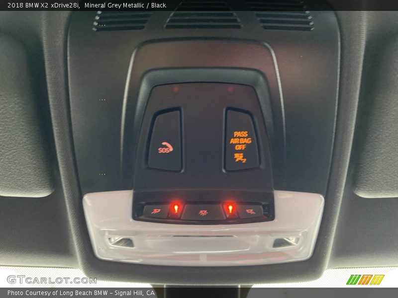 Mineral Grey Metallic / Black 2018 BMW X2 xDrive28i