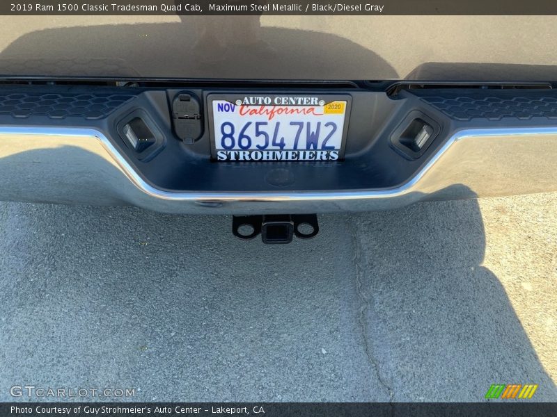 Maximum Steel Metallic / Black/Diesel Gray 2019 Ram 1500 Classic Tradesman Quad Cab