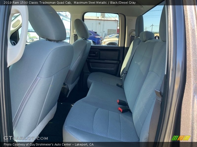 Maximum Steel Metallic / Black/Diesel Gray 2019 Ram 1500 Classic Tradesman Quad Cab