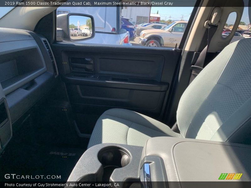 Maximum Steel Metallic / Black/Diesel Gray 2019 Ram 1500 Classic Tradesman Quad Cab