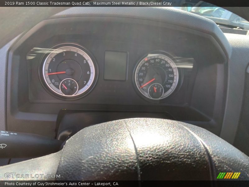Maximum Steel Metallic / Black/Diesel Gray 2019 Ram 1500 Classic Tradesman Quad Cab