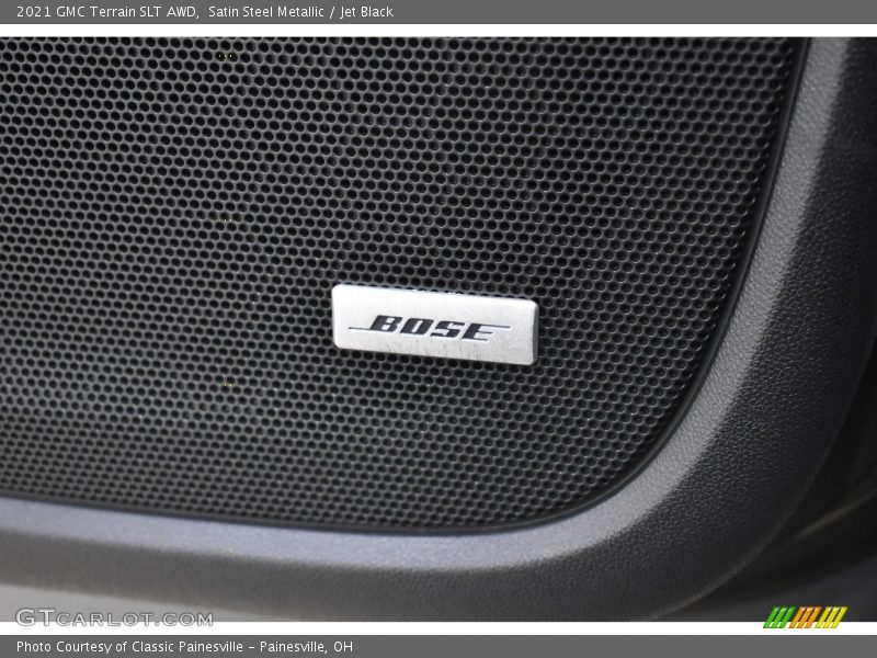 Satin Steel Metallic / Jet Black 2021 GMC Terrain SLT AWD