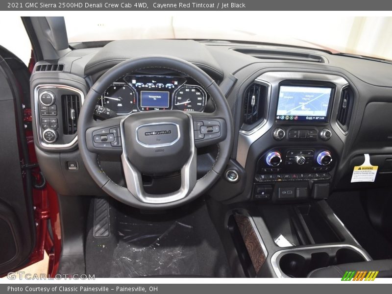 Cayenne Red Tintcoat / Jet Black 2021 GMC Sierra 2500HD Denali Crew Cab 4WD