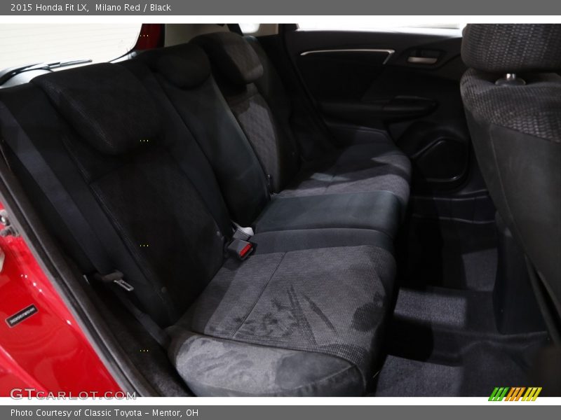 Milano Red / Black 2015 Honda Fit LX