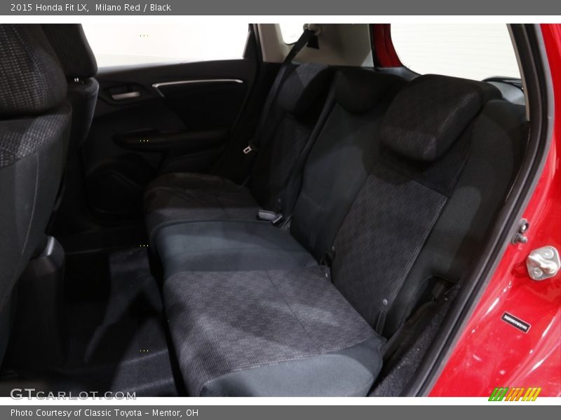 Milano Red / Black 2015 Honda Fit LX