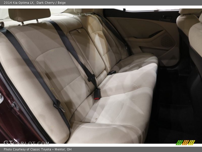 Dark Cherry / Beige 2014 Kia Optima LX