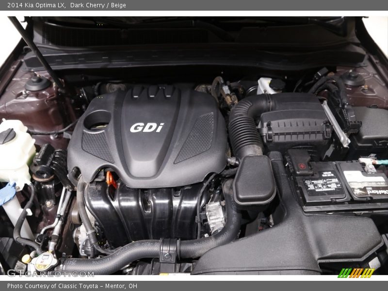 Dark Cherry / Beige 2014 Kia Optima LX