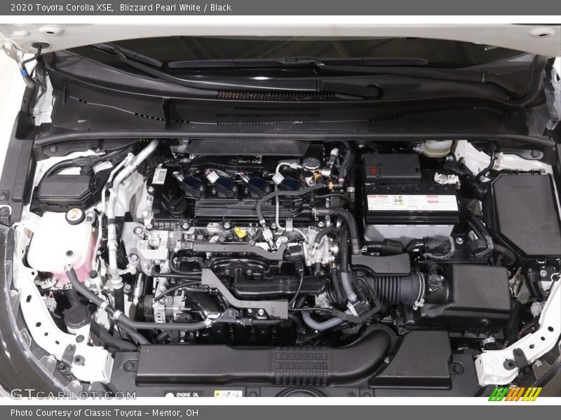 Blizzard Pearl White / Black 2020 Toyota Corolla XSE