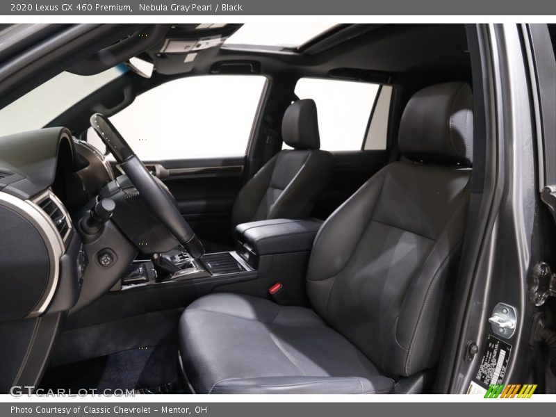 Front Seat of 2020 GX 460 Premium
