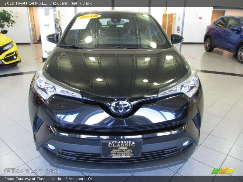 Black Sand Pearl / Black 2018 Toyota C-HR XLE