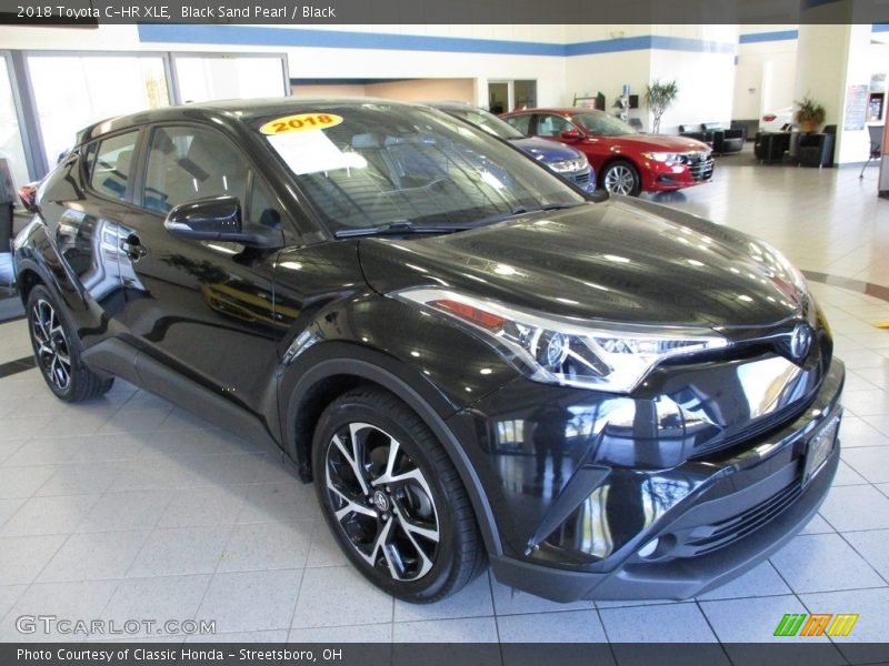 Black Sand Pearl / Black 2018 Toyota C-HR XLE