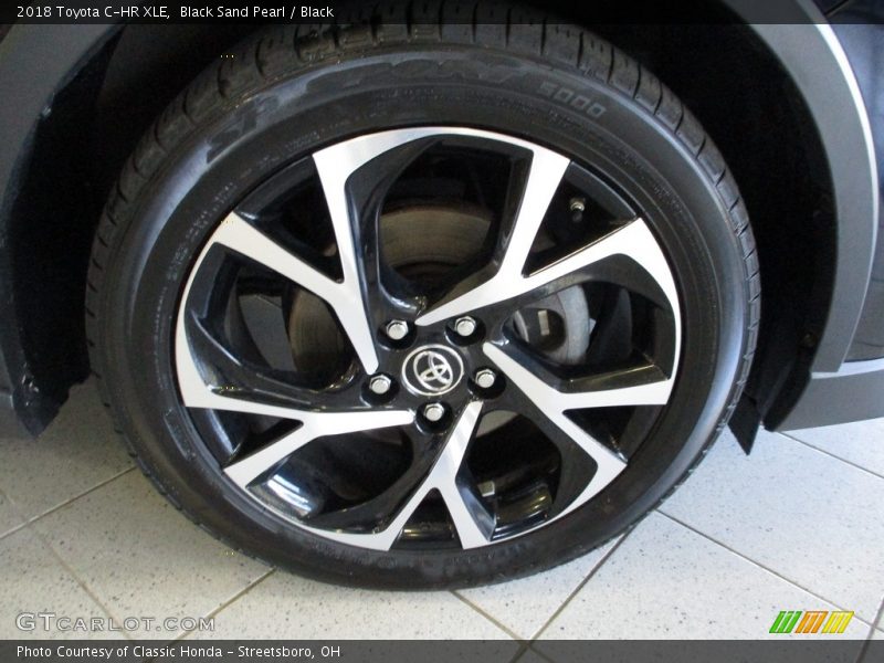 Black Sand Pearl / Black 2018 Toyota C-HR XLE