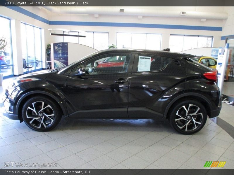 Black Sand Pearl / Black 2018 Toyota C-HR XLE