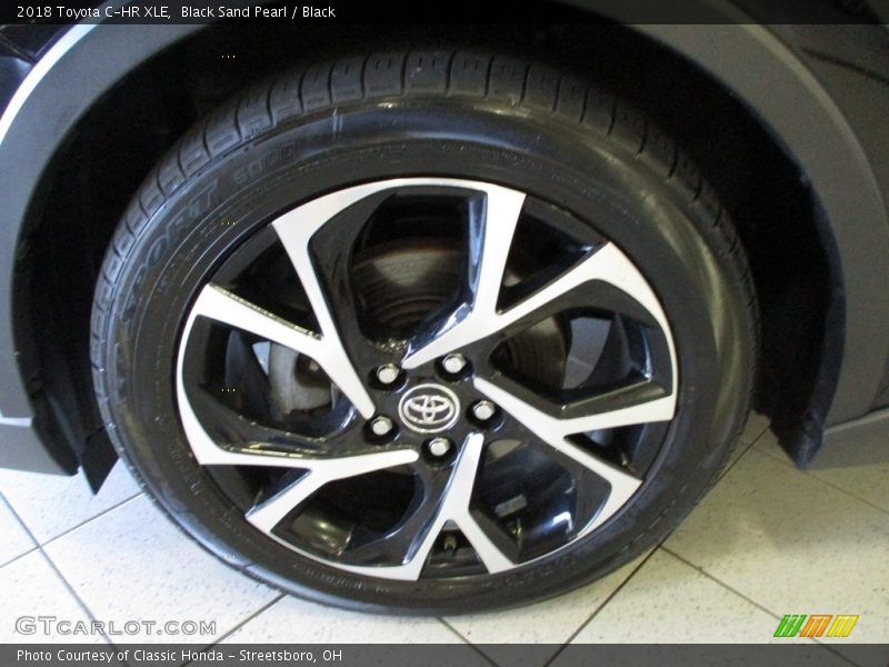 Black Sand Pearl / Black 2018 Toyota C-HR XLE