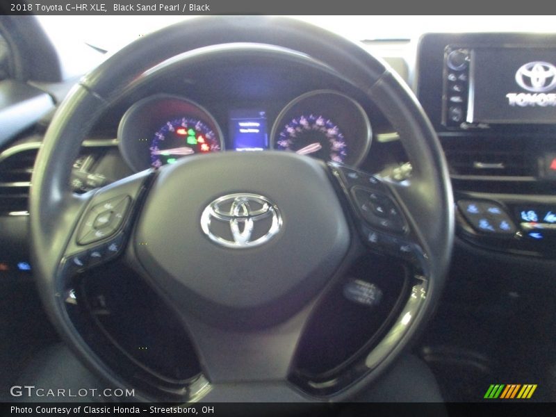 Black Sand Pearl / Black 2018 Toyota C-HR XLE