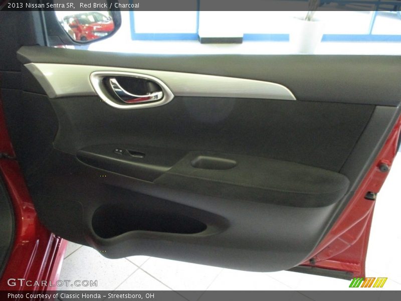 Red Brick / Charcoal 2013 Nissan Sentra SR