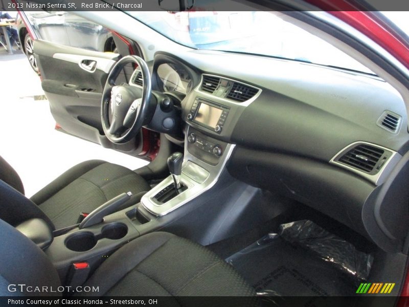 Red Brick / Charcoal 2013 Nissan Sentra SR