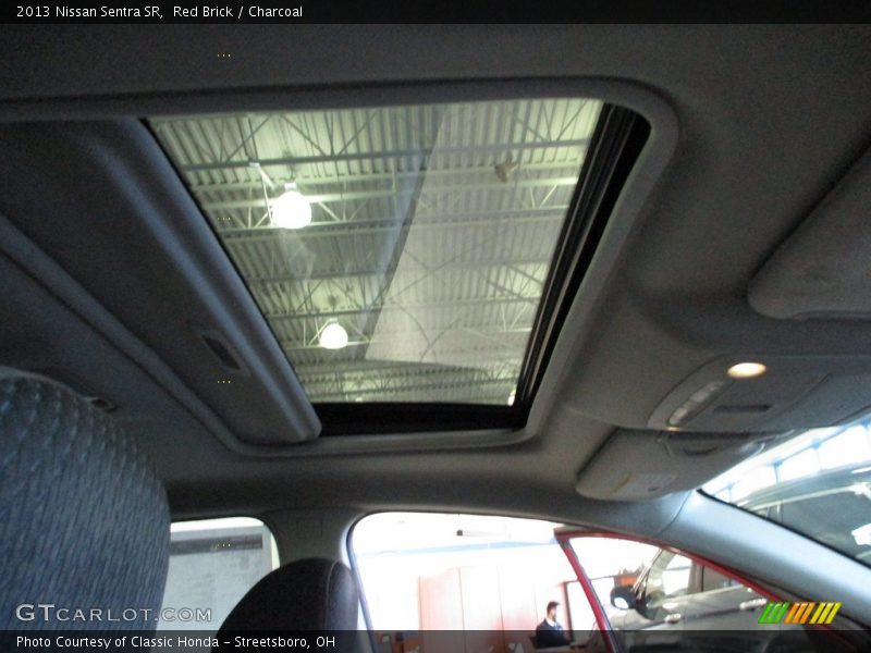 Red Brick / Charcoal 2013 Nissan Sentra SR