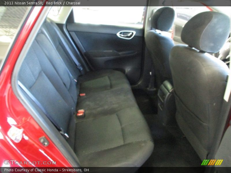 Red Brick / Charcoal 2013 Nissan Sentra SR